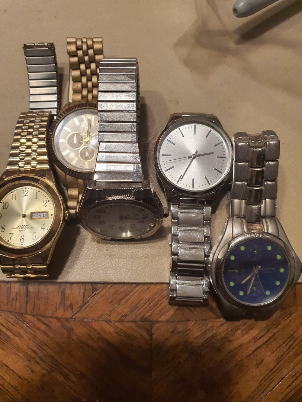 10/$20 Lot Of 5 Watches For Parts Or Repair